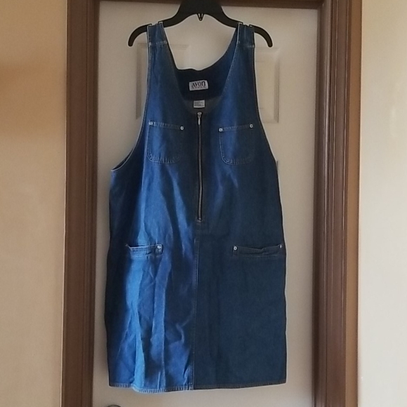 avon denim dress
